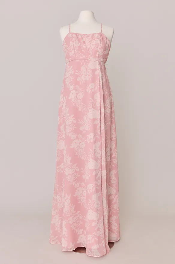 Maternity Nova Chiffon Floral Print Dress | Made To Order