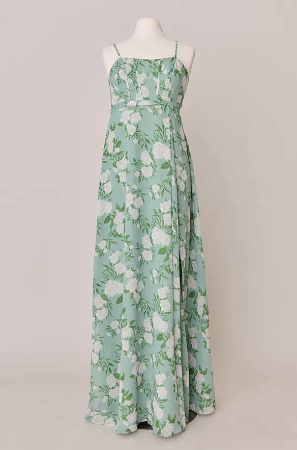 Maternity Nova Chiffon Floral Print Dress | Made To Order