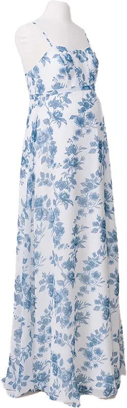 Maternity Nova Chiffon Floral Print Dress | Made To Order