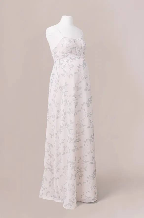 Maternity Nova Chiffon Floral Print Dress | Made To Order