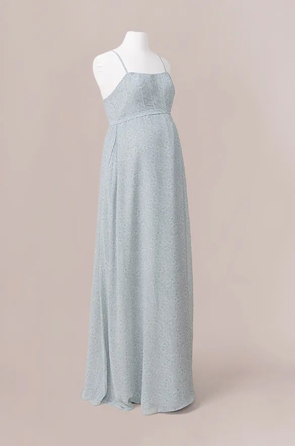 Maternity Nova Chiffon Floral Print Dress | Made To Order