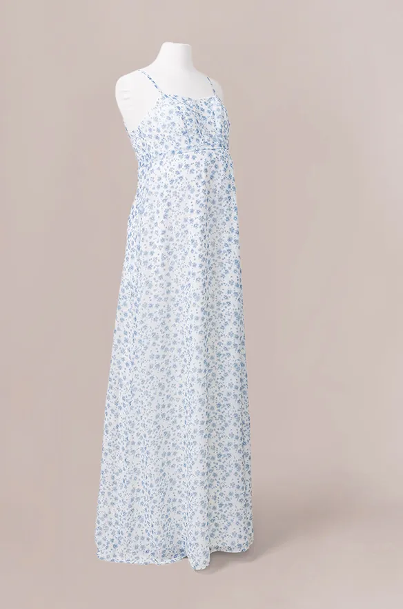 Maternity Nova Chiffon Floral Print Dress | Made To Order