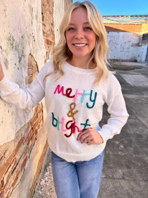 Merry & Bright Christmas Sweater