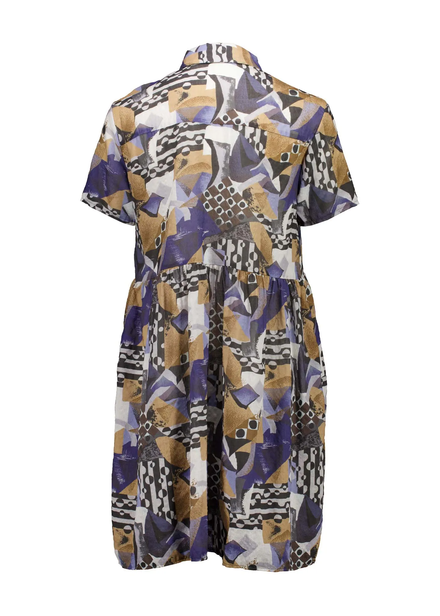 Mezclar Villa Dress in Seersucker