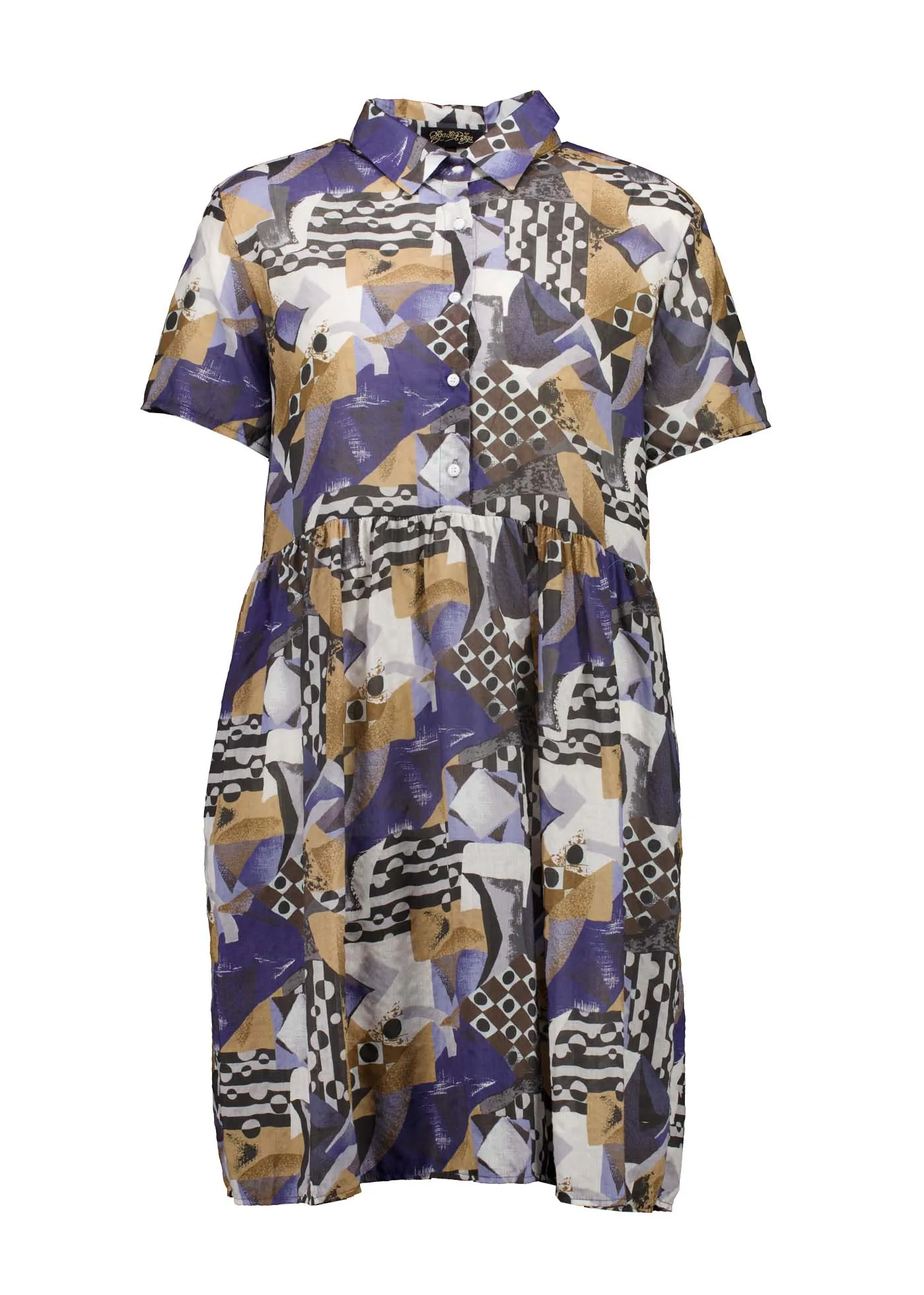 Mezclar Villa Dress in Seersucker