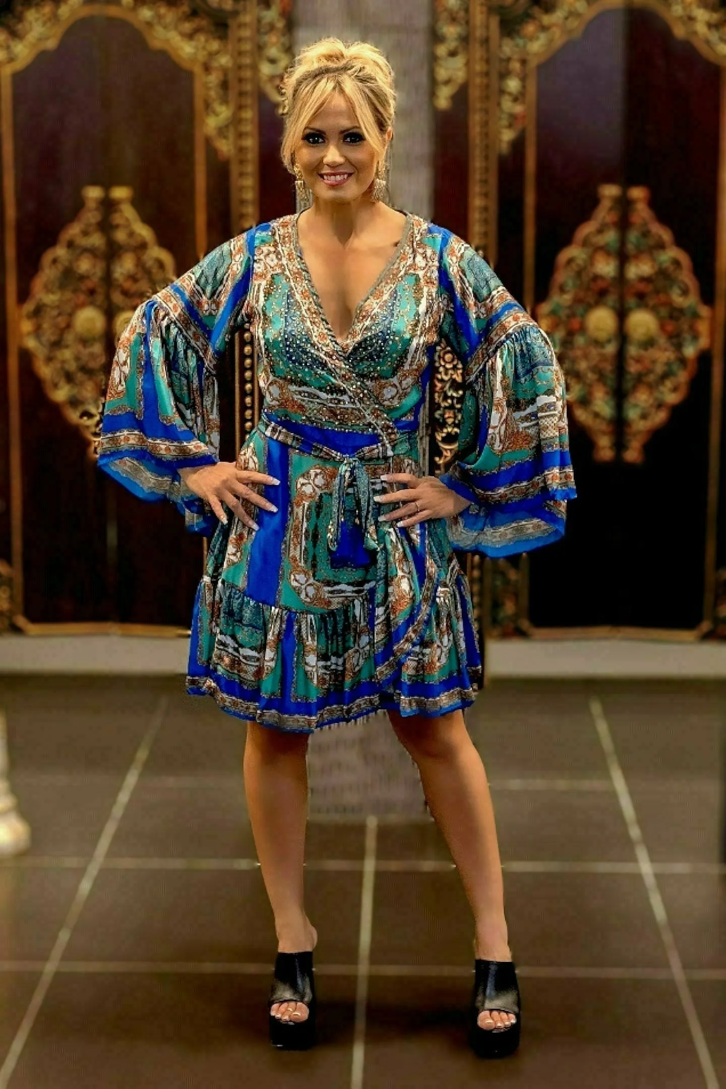 MIDI SENORITA DRESS