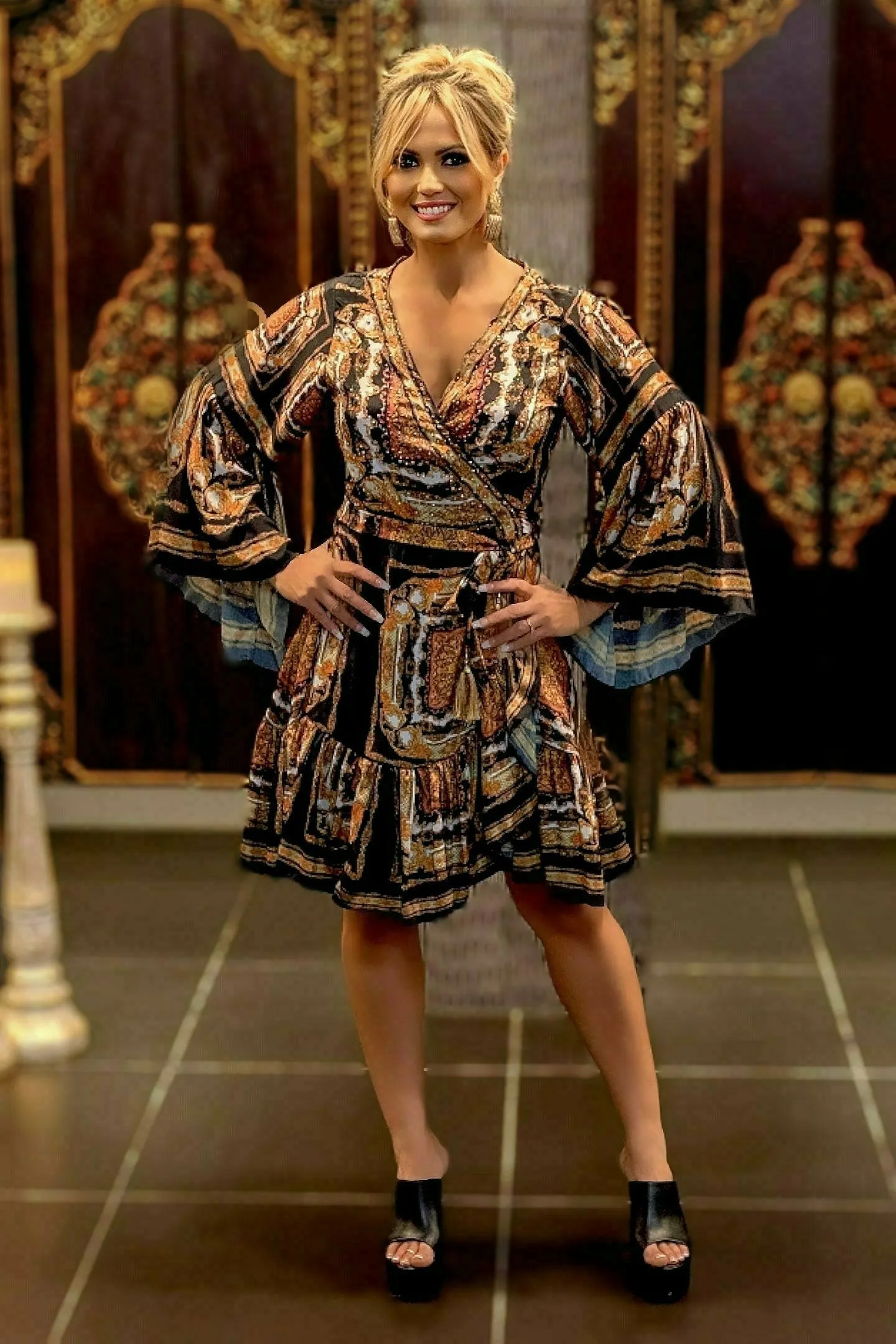 MIDI SENORITA DRESS