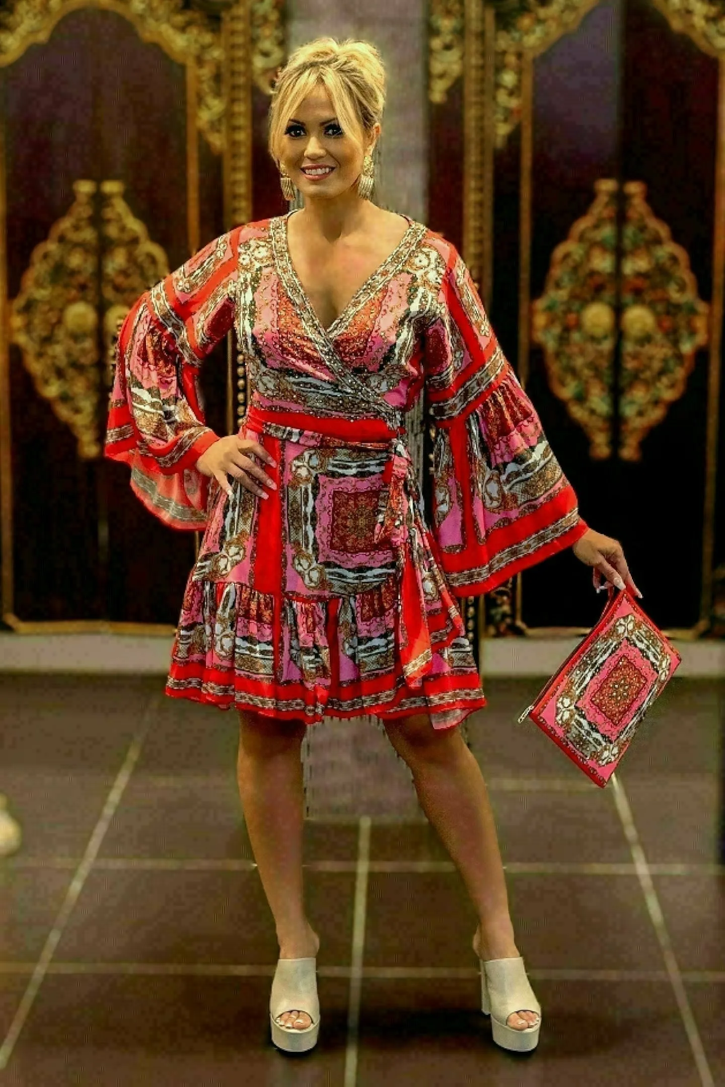 MIDI SENORITA DRESS