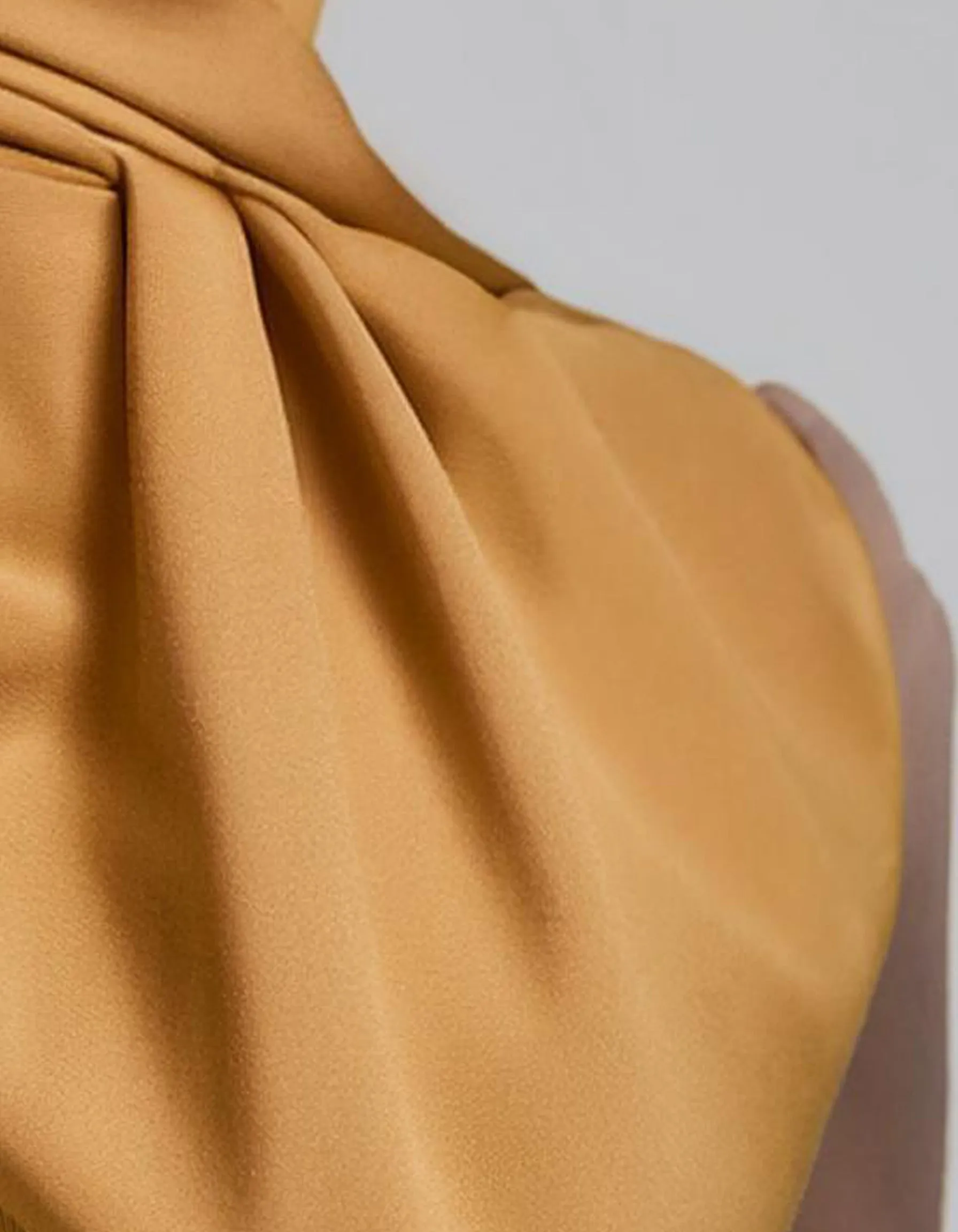 Mustard Yellow Chiffon Hijab