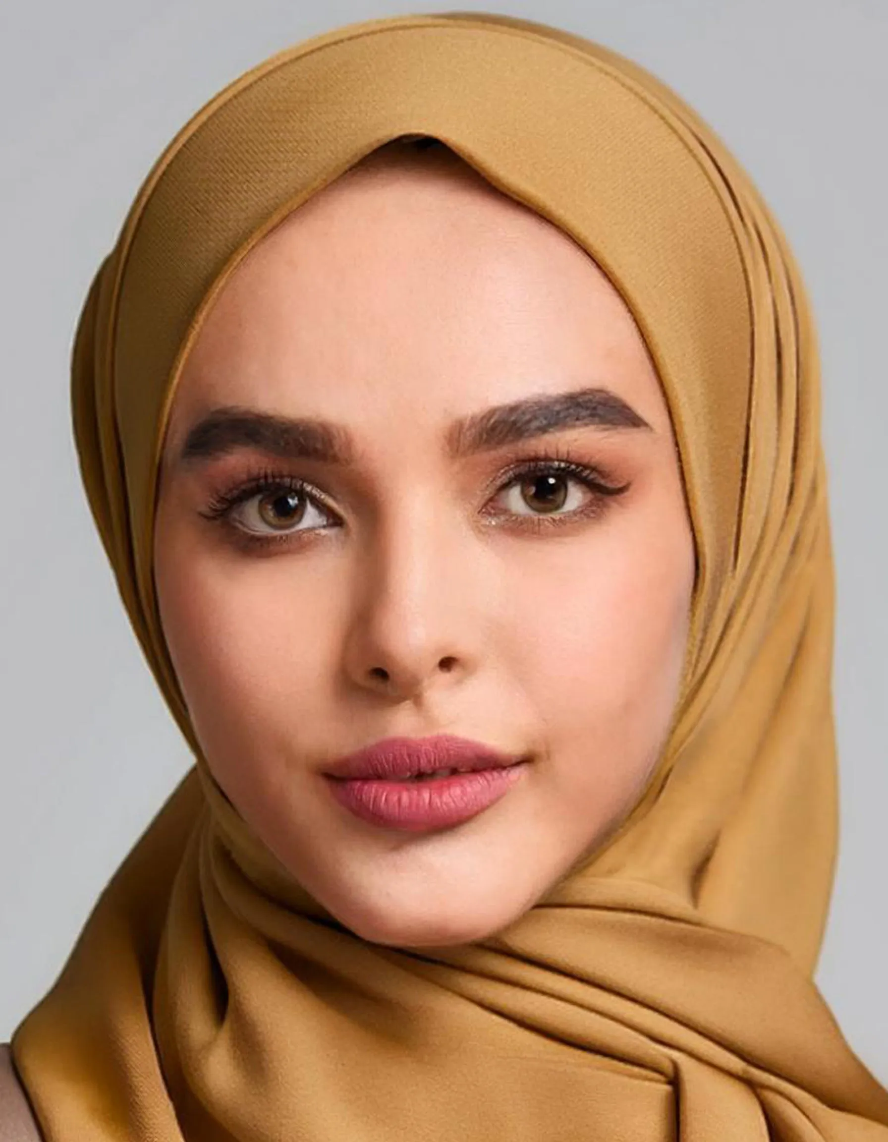 Mustard Yellow Chiffon Hijab