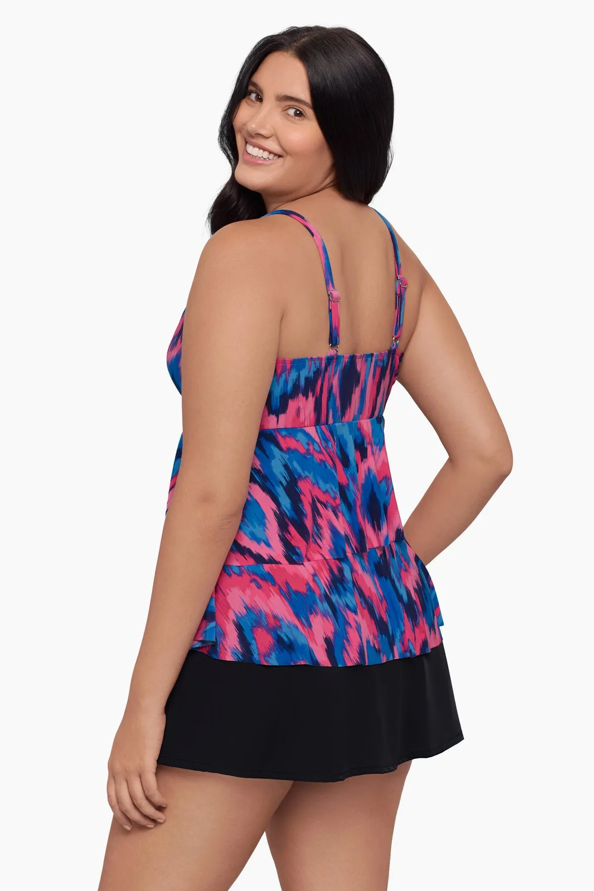 Nairobi Nights Plus Size Leona Tankini Top