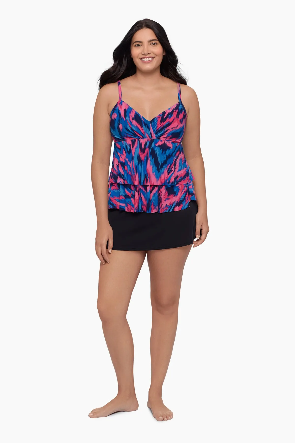 Nairobi Nights Plus Size Leona Tankini Top