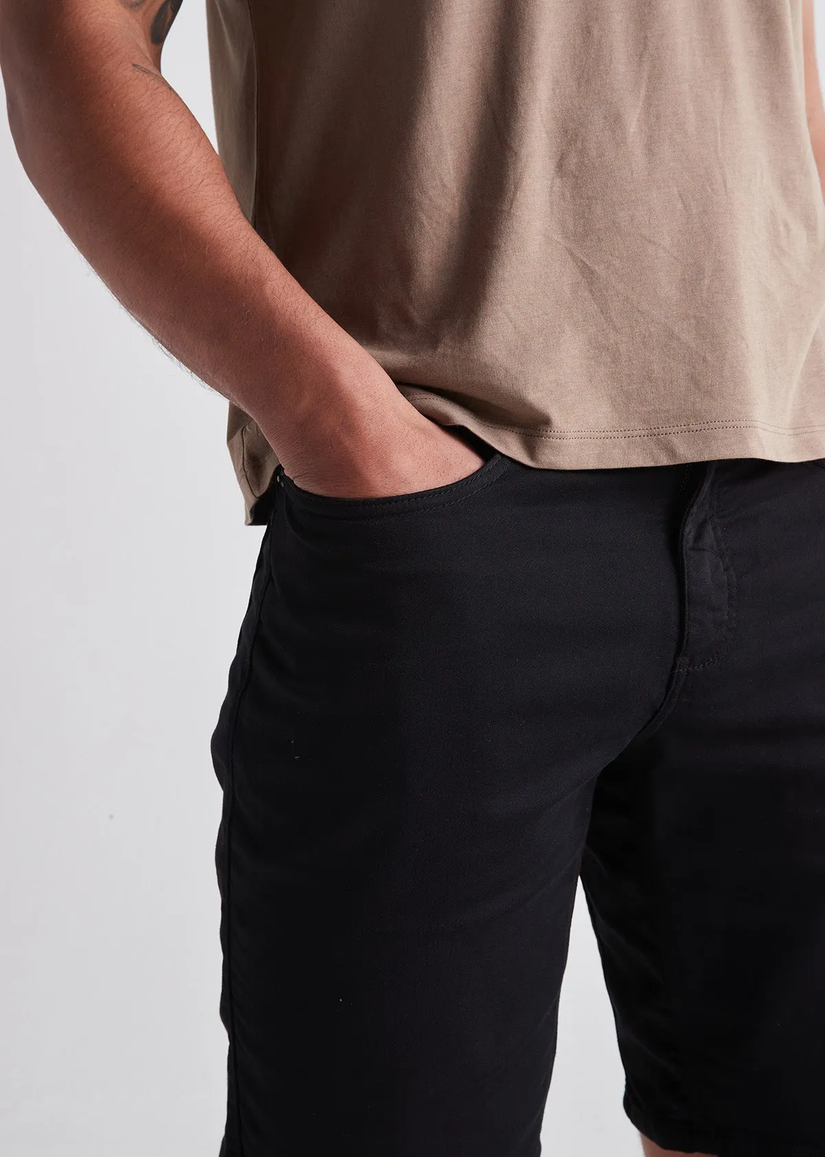 No Sweat Short Relaxed - Black