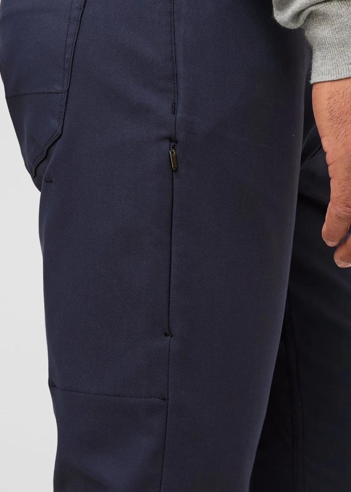 NuStretch Relaxed Taper 5 Pocket - Navy