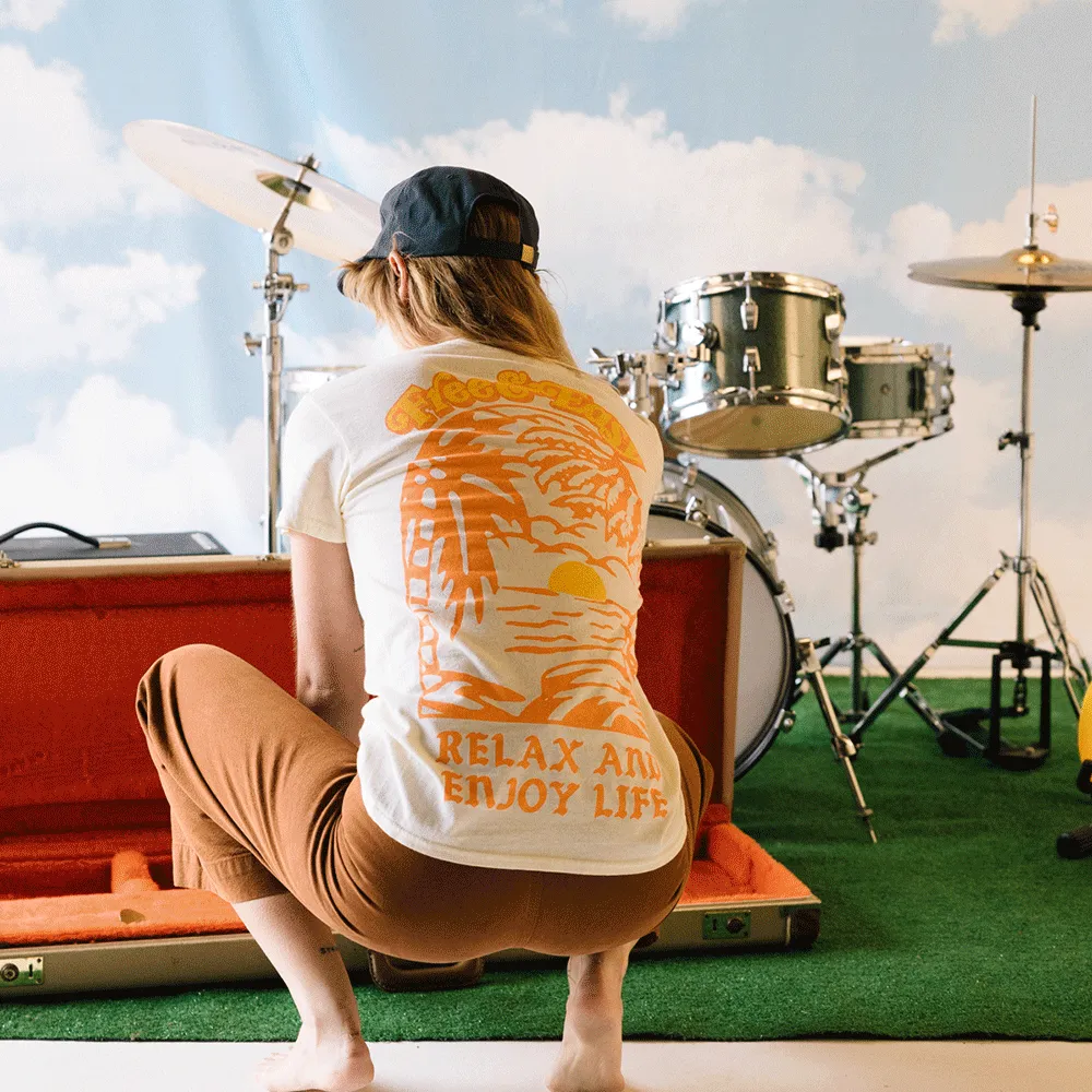 Paradise T-Shirt - Pale Yellow