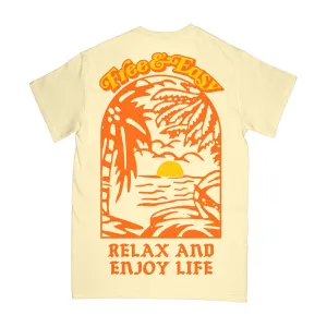 Paradise T-Shirt - Pale Yellow