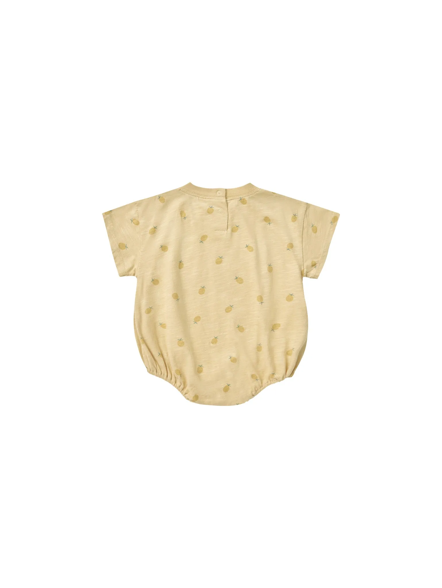Relaxed Bubble Romper Pineapple