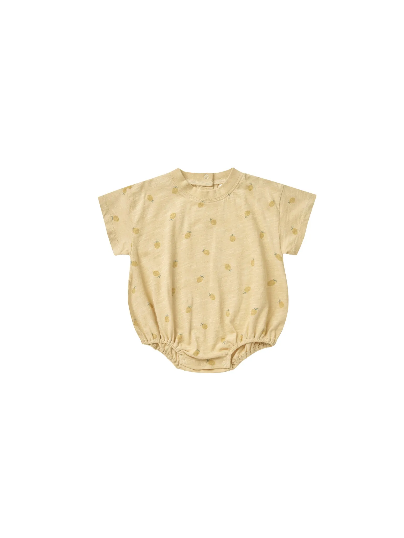 Relaxed Bubble Romper Pineapple