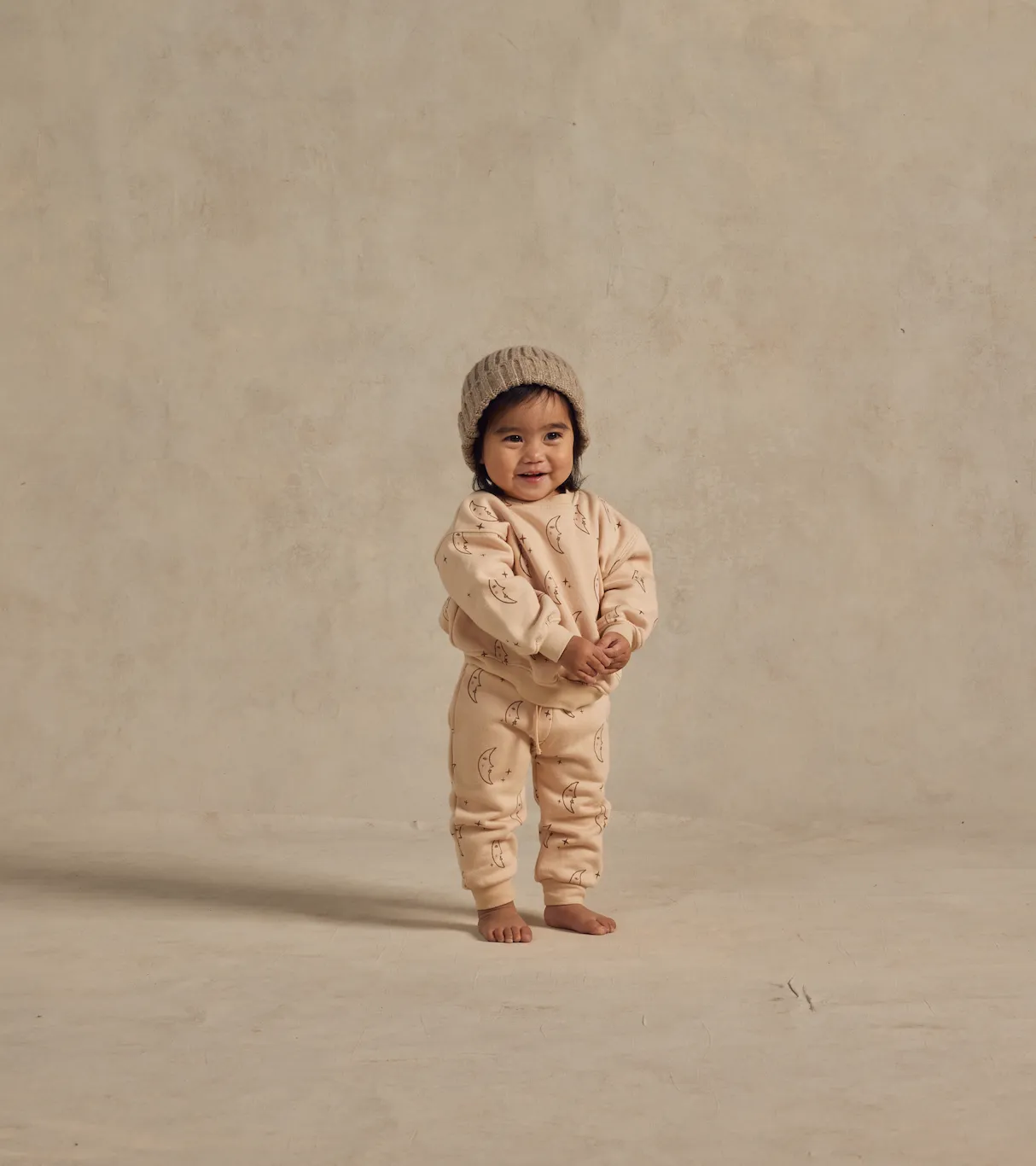 Relaxed Sweatshirt Moons