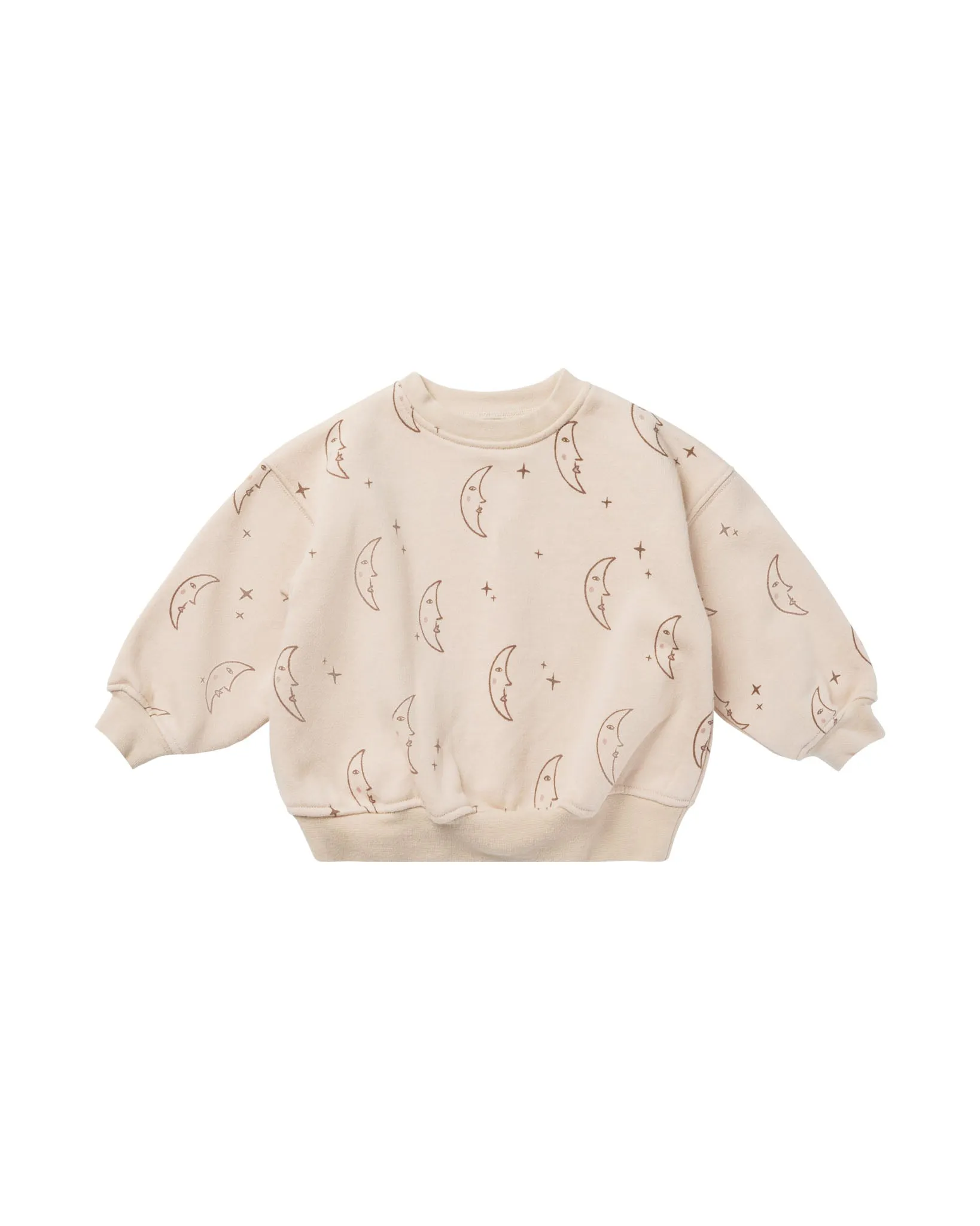 Relaxed Sweatshirt Moons