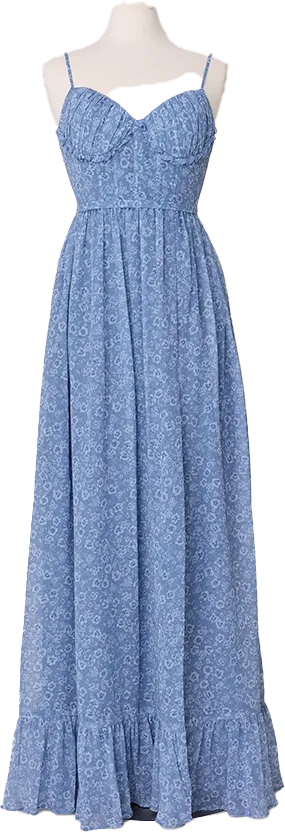 Shylah Chiffon Floral Print Dress | Made To Order