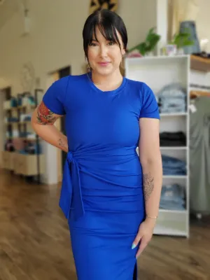 Side Tie Midi