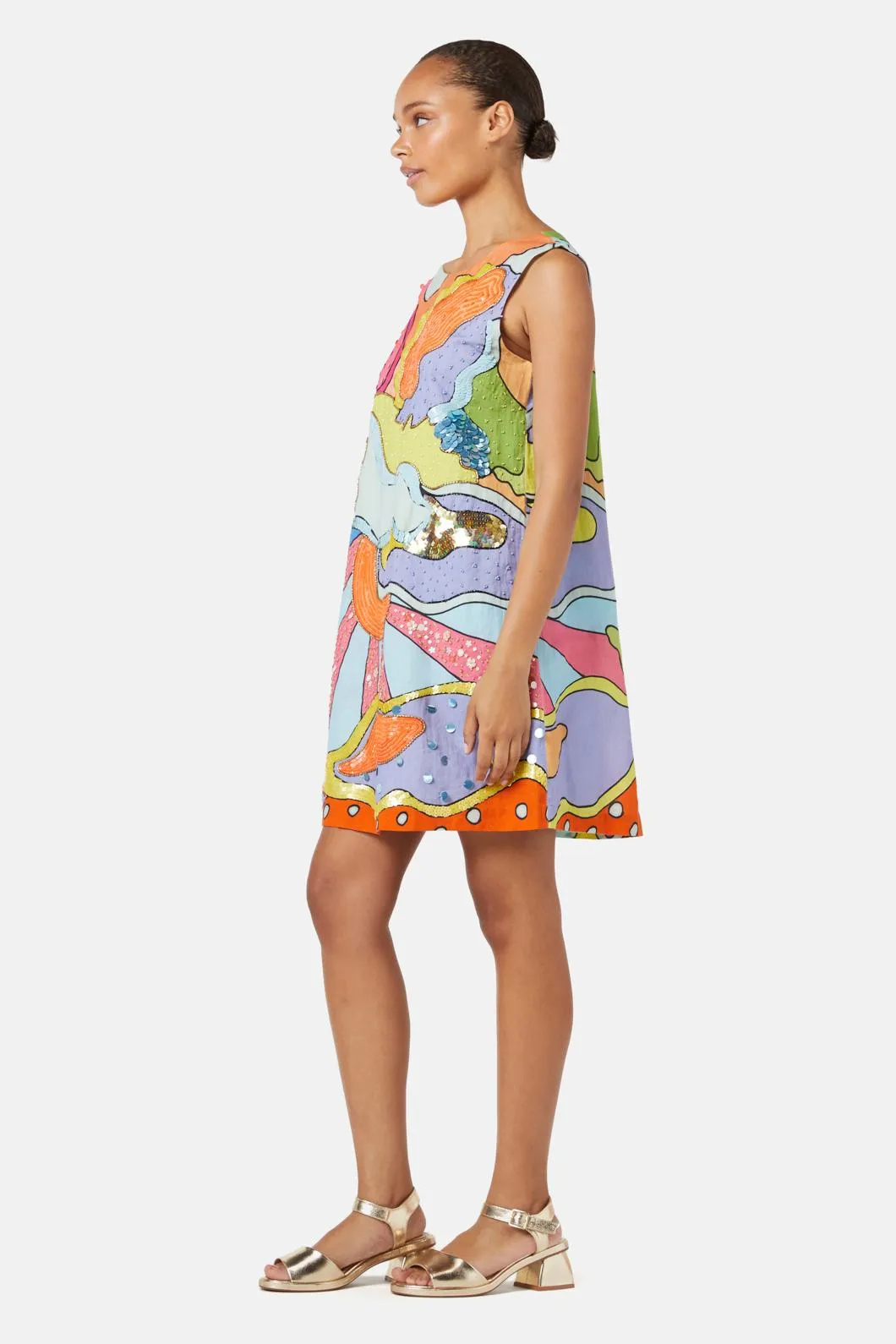 Solar Eclipse Shift Dress