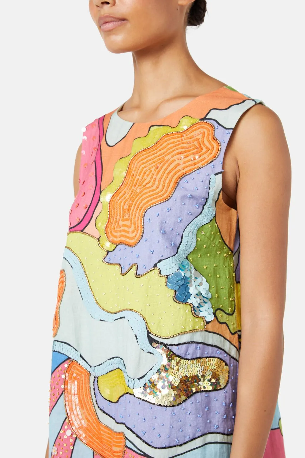 Solar Eclipse Shift Dress