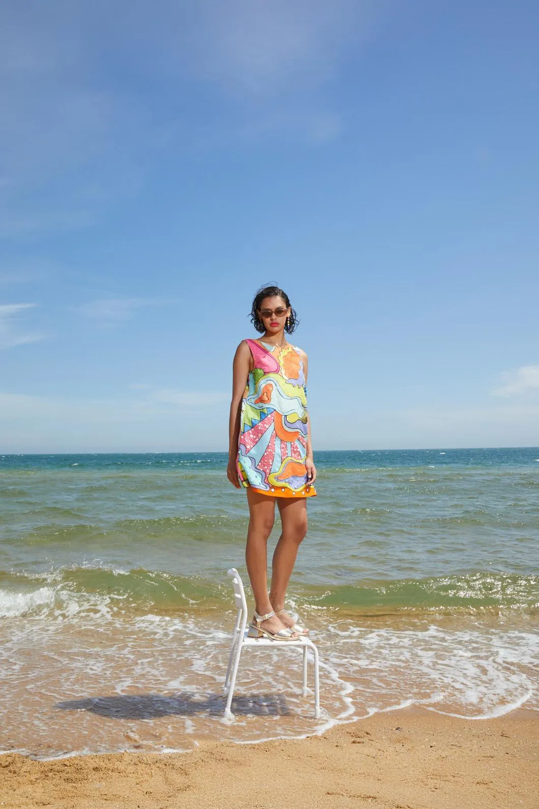 Solar Eclipse Shift Dress