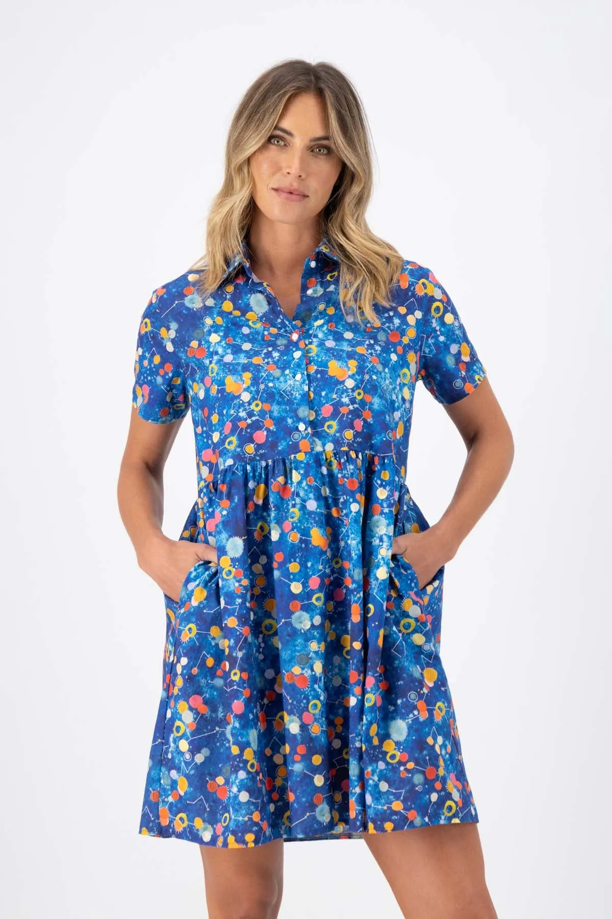 Spacio Villa Dress in Cotton