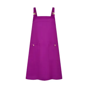 THE STROMBUS SHIFT DRESS-PURPLE