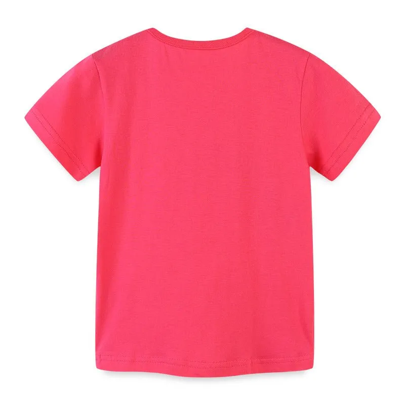 Toddler Girl's "Just Be Yourself" Unicorn T-shirt