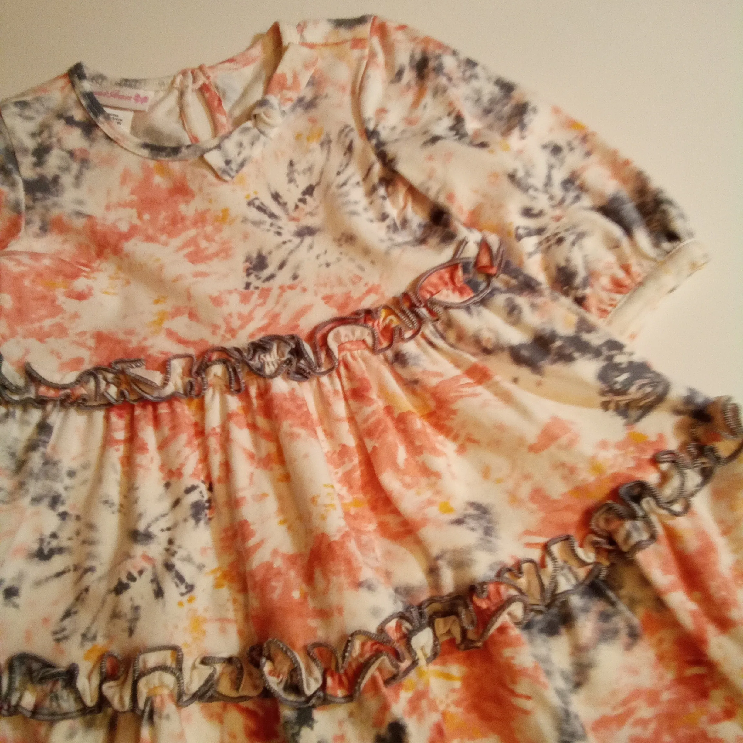 Toddler Tiered Tie Dye Dress | Bonnie Jean