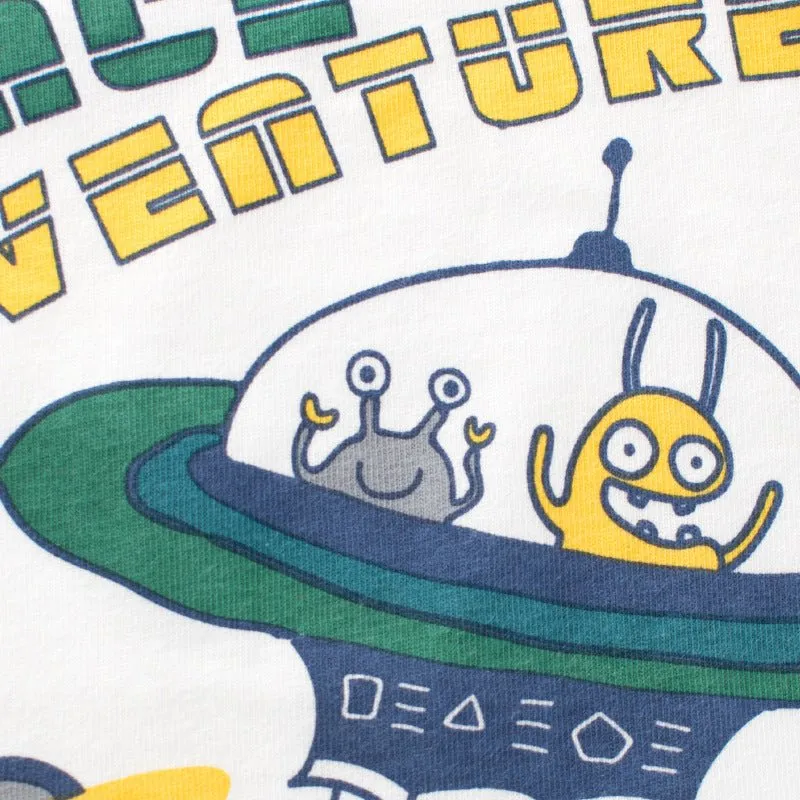 Toddler/Kid Boy's "Space Adventure" Long Sleeve Shirt