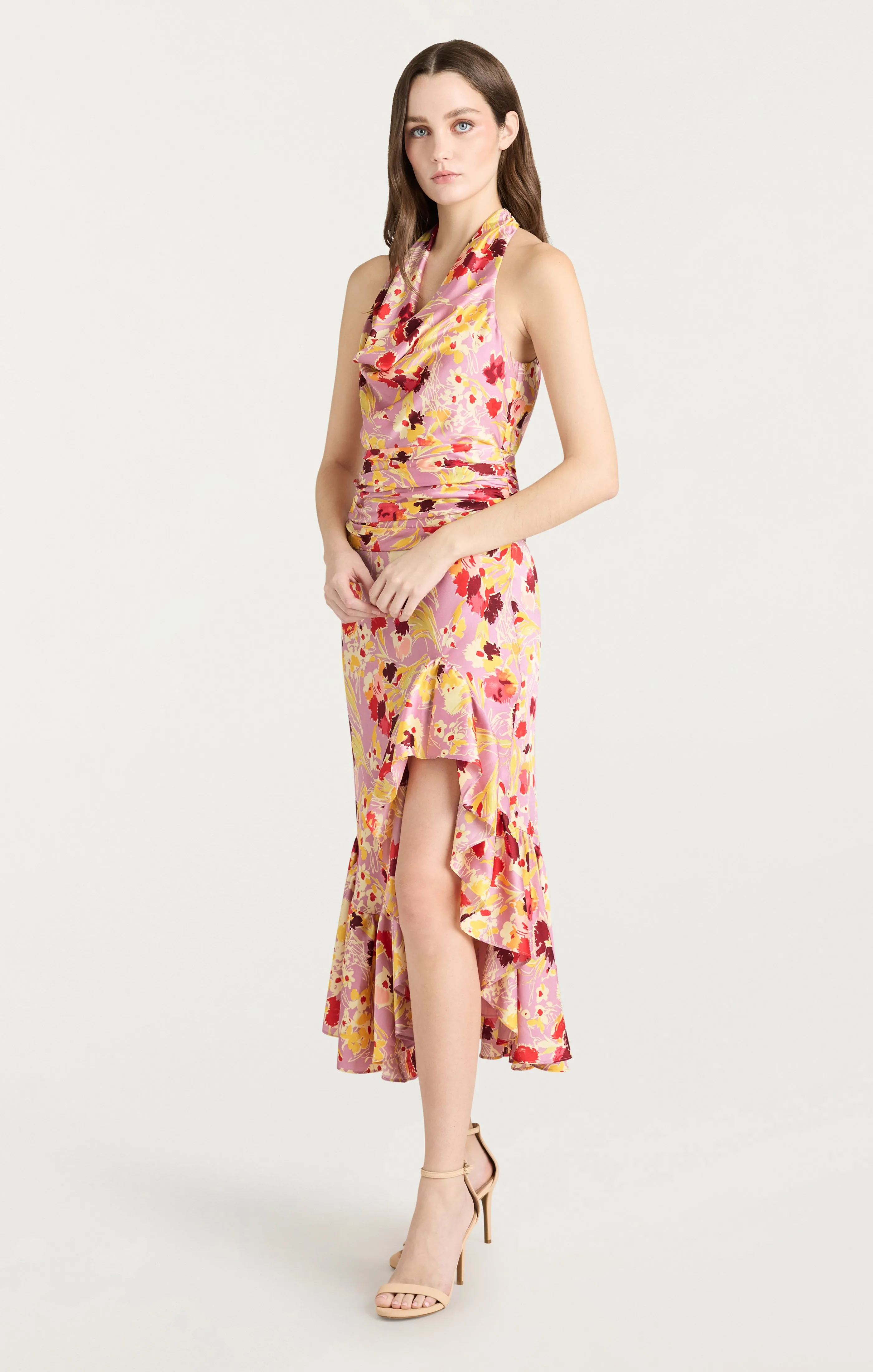 Tossed Floral Olivia Dress