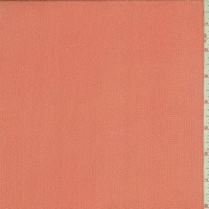 Vermillion Hammered Silk Chiffon Fabric