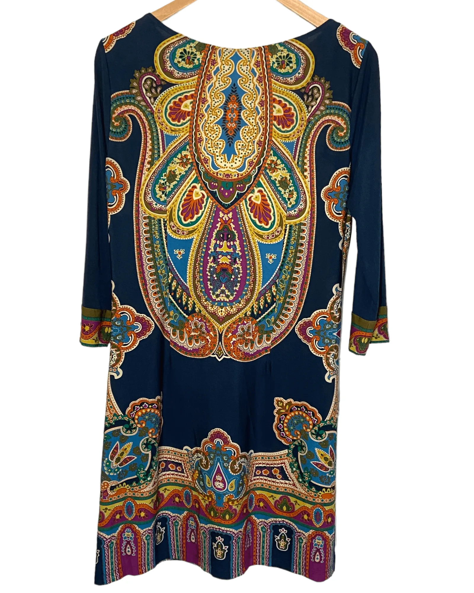 Warm Autumn Print Shift Dress
